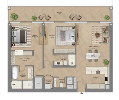 2 Bedroom